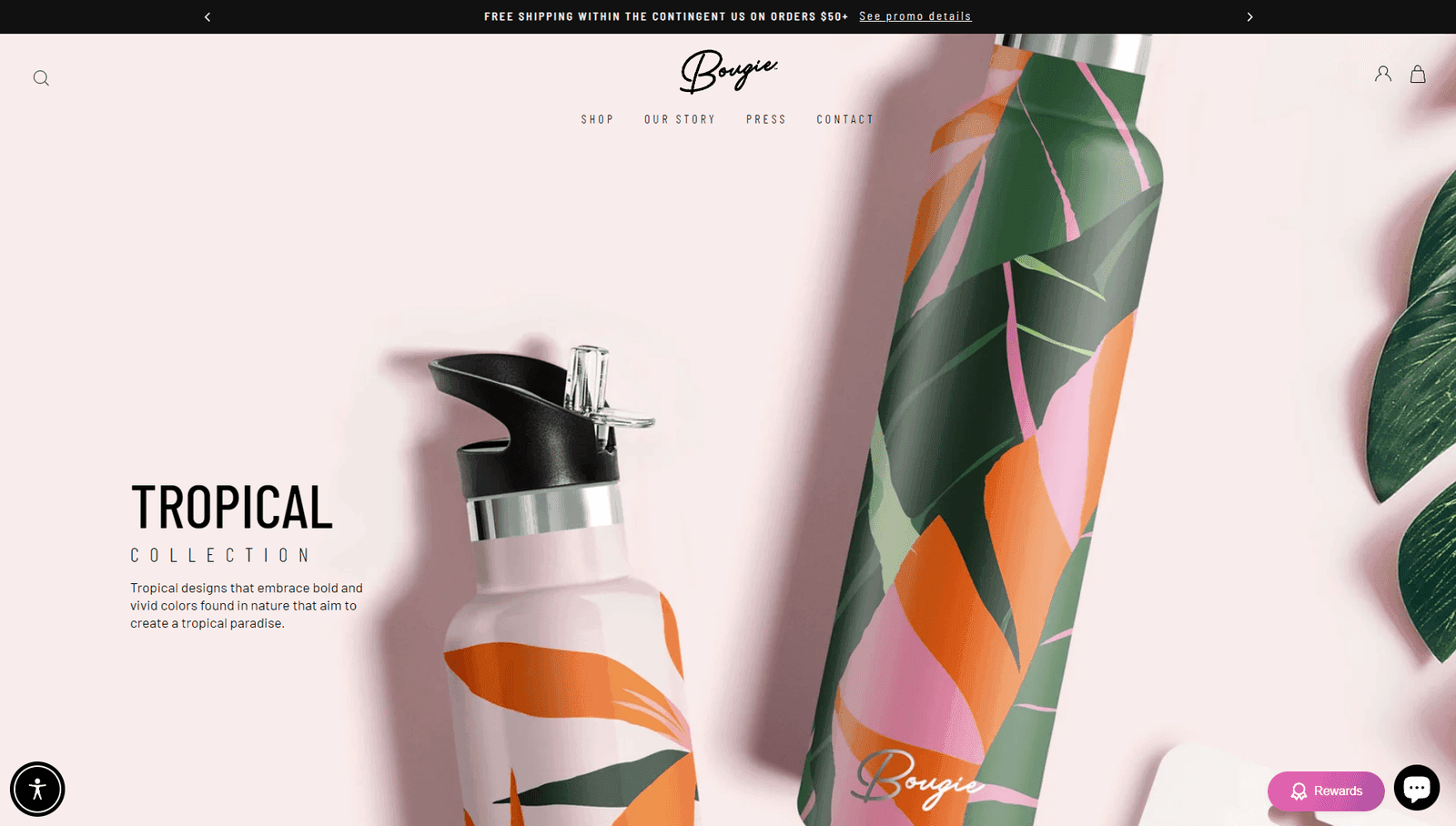 Bougie Bottle