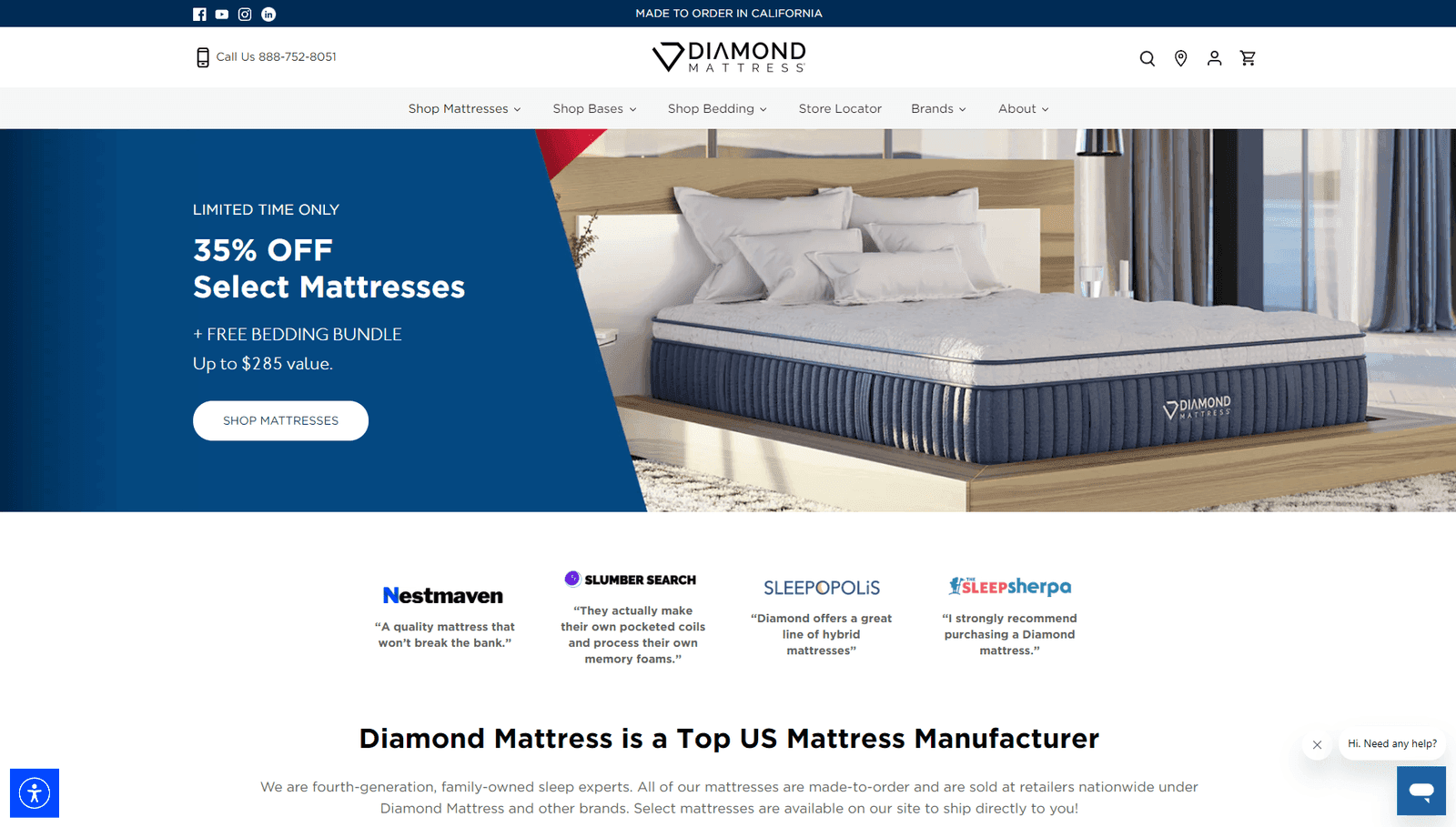 Diamond Mattress